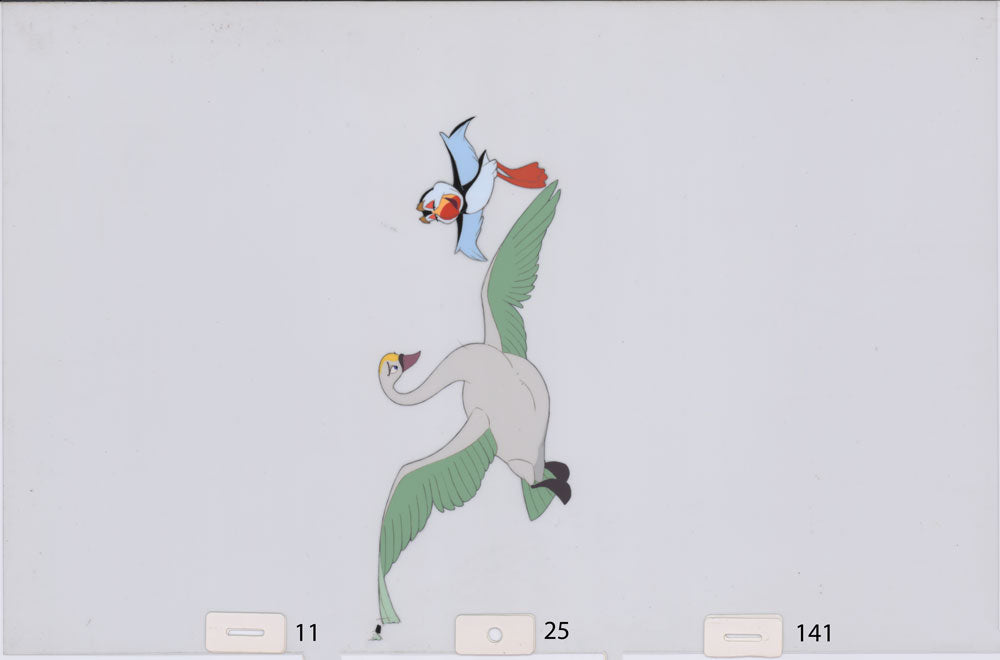 Art Cel Swan and Puffin (Sequence 11-25)