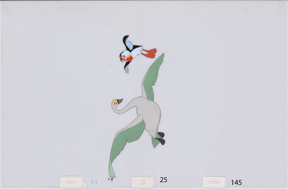 Art Cel Swan and Puffin (Sequence 11-25)