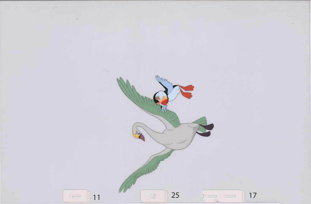 Art Cel Swan and Puffin (Sequence 11-25)