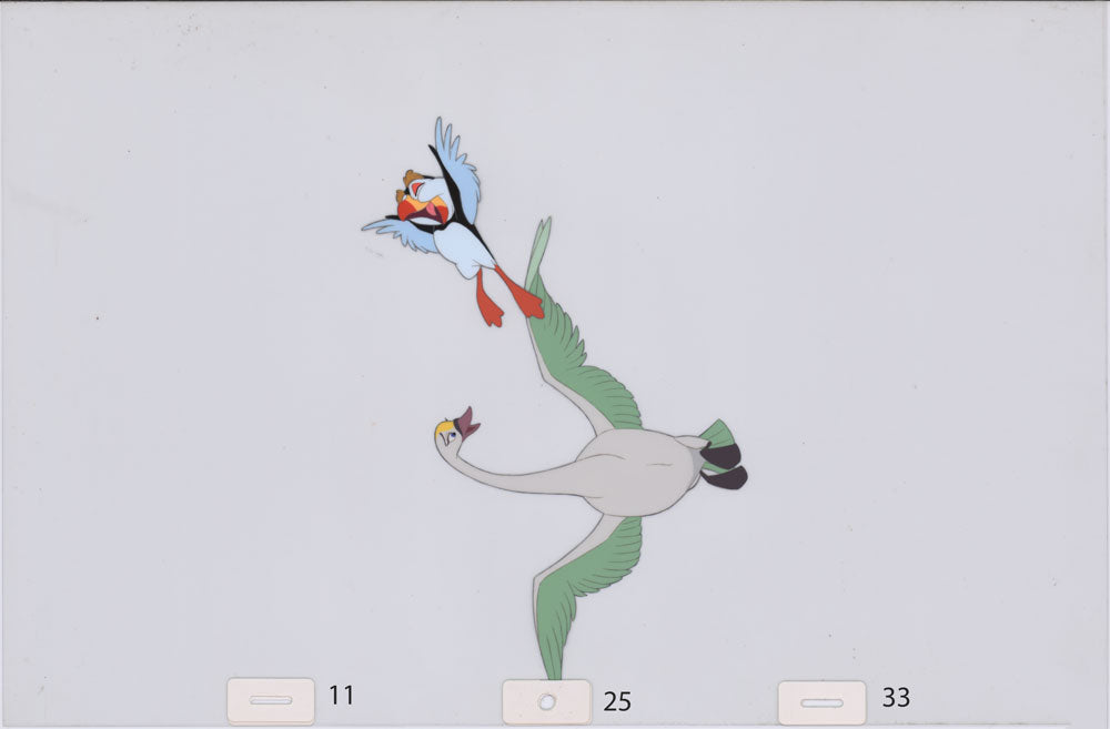 Art Cel Swan and Puffin (Sequence 11-25)