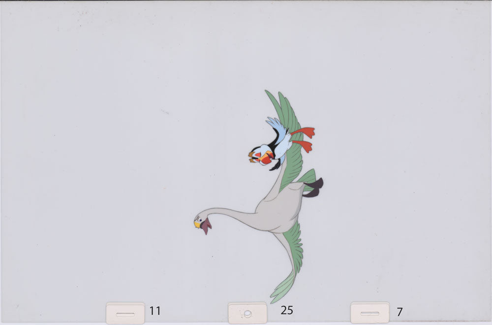 Art Cel Swan and Puffin (Sequence 11-25)