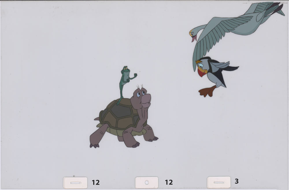 Art Cel Swan and Animals (Sequence 12-12)