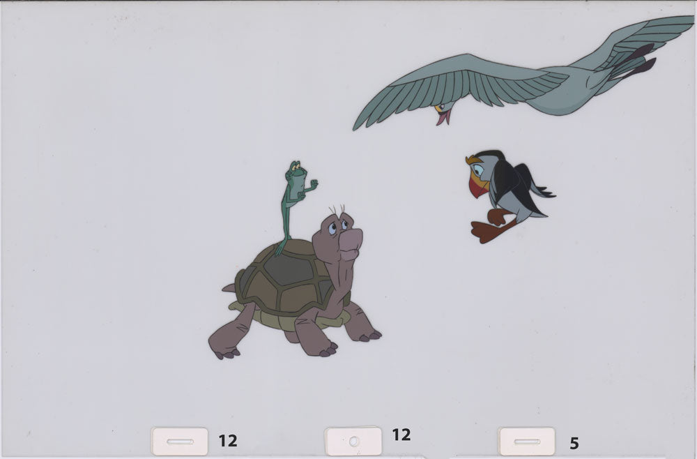 Art Cel Swan and Animals (Sequence 12-12)