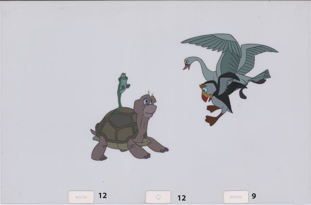 Art Cel Swan and Animals (Sequence 12-12)