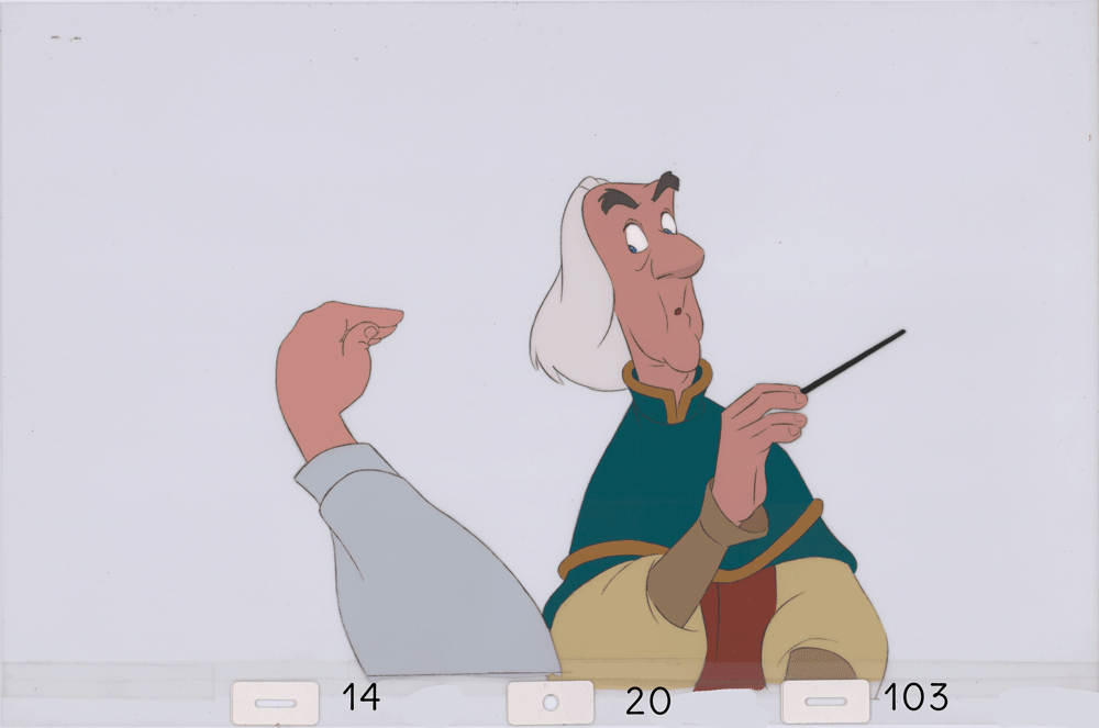 Swan Princess Celluloid Original Hand-Painted Animated Art Cel