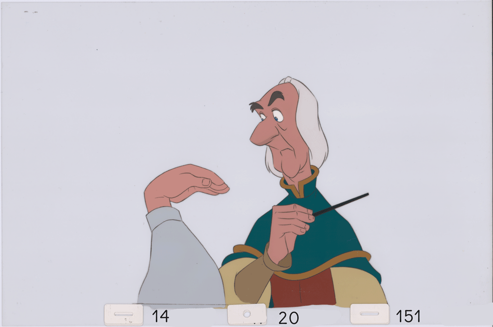 Swan Princess Celluloid Original Hand-Painted Animated Art Cel