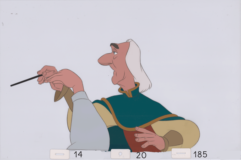 Swan Princess Celluloid Original Hand-Painted Animated Art Cel