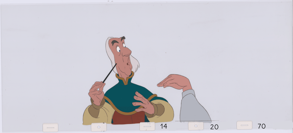 Swan Princess Celluloid Original Hand-Painted Animated Art Cel