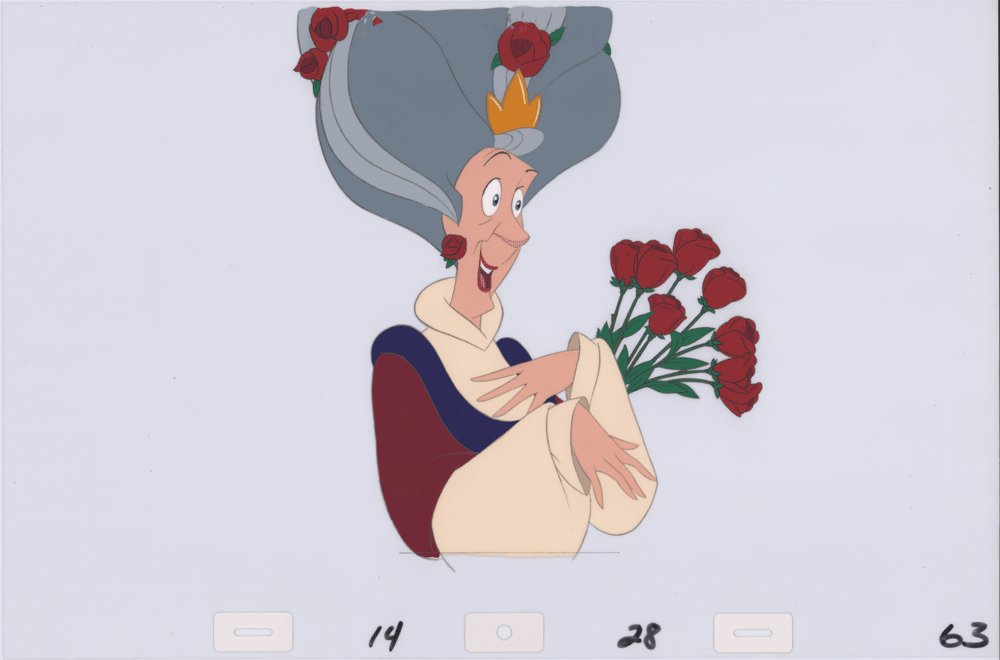 Swan Princess Celluloid Original Hand-Painted Animated Art Cel