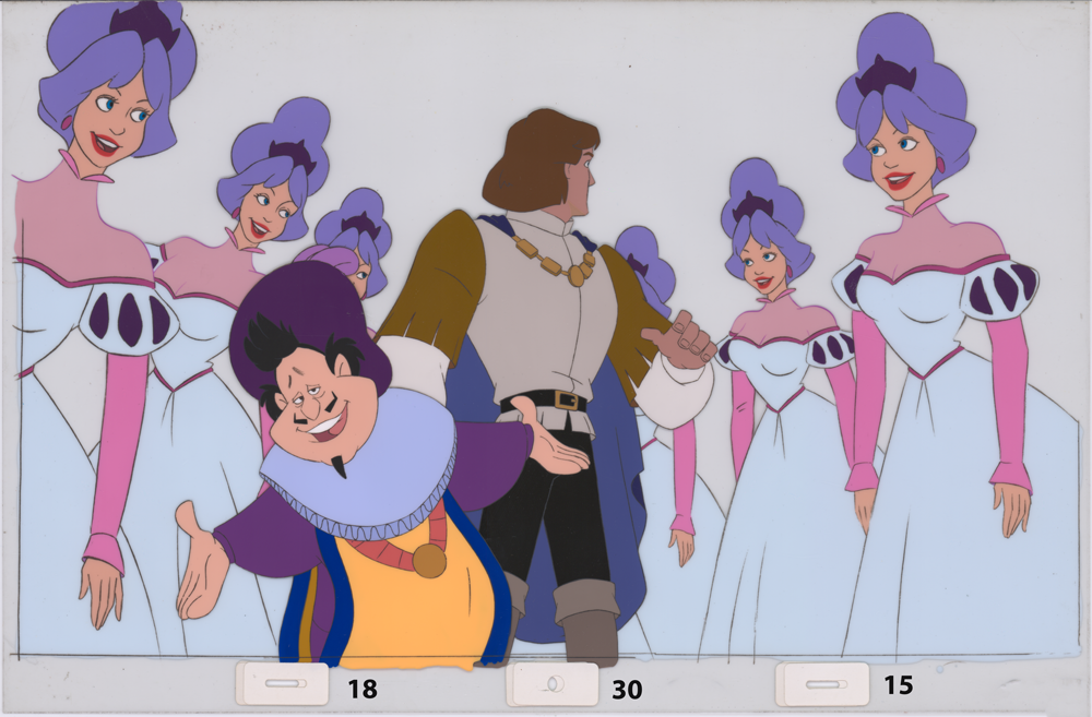 Art Cel Derek and Princesses (Sequence 18-30)