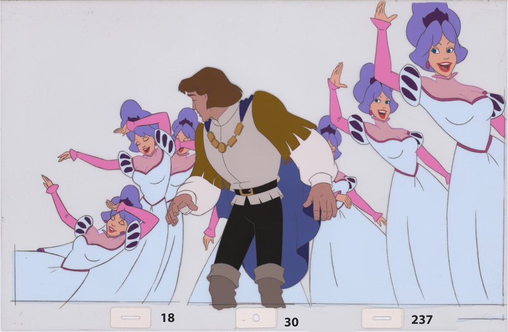 Art Cel Derek and Princesses (Sequence 18-30)