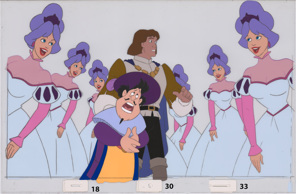 Art Cel Derek and Princesses (Sequence 18-30)