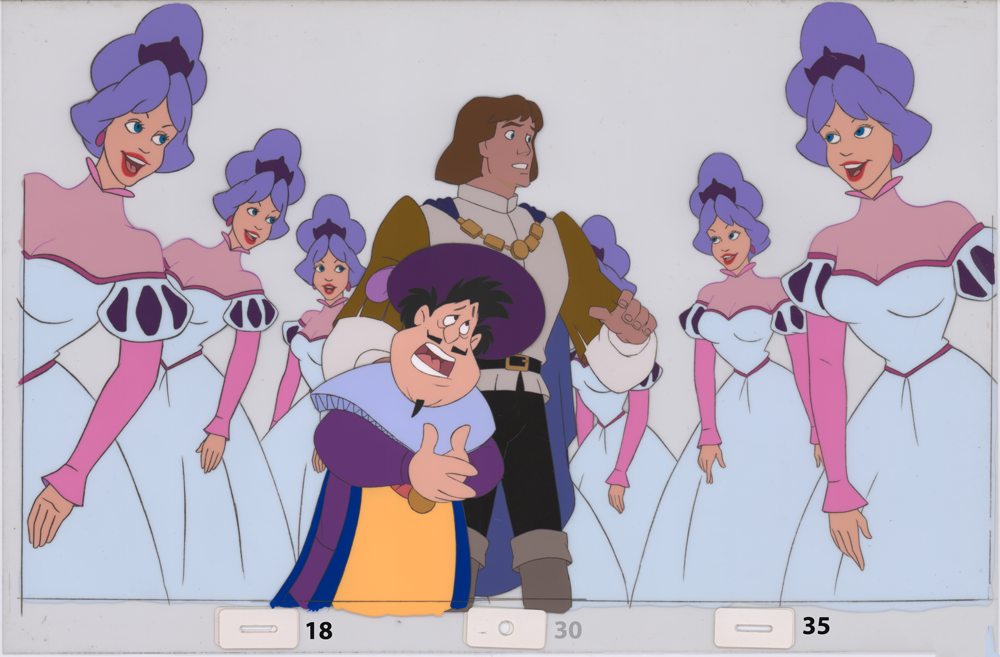 Art Cel Derek and Princesses (Sequence 18-30)