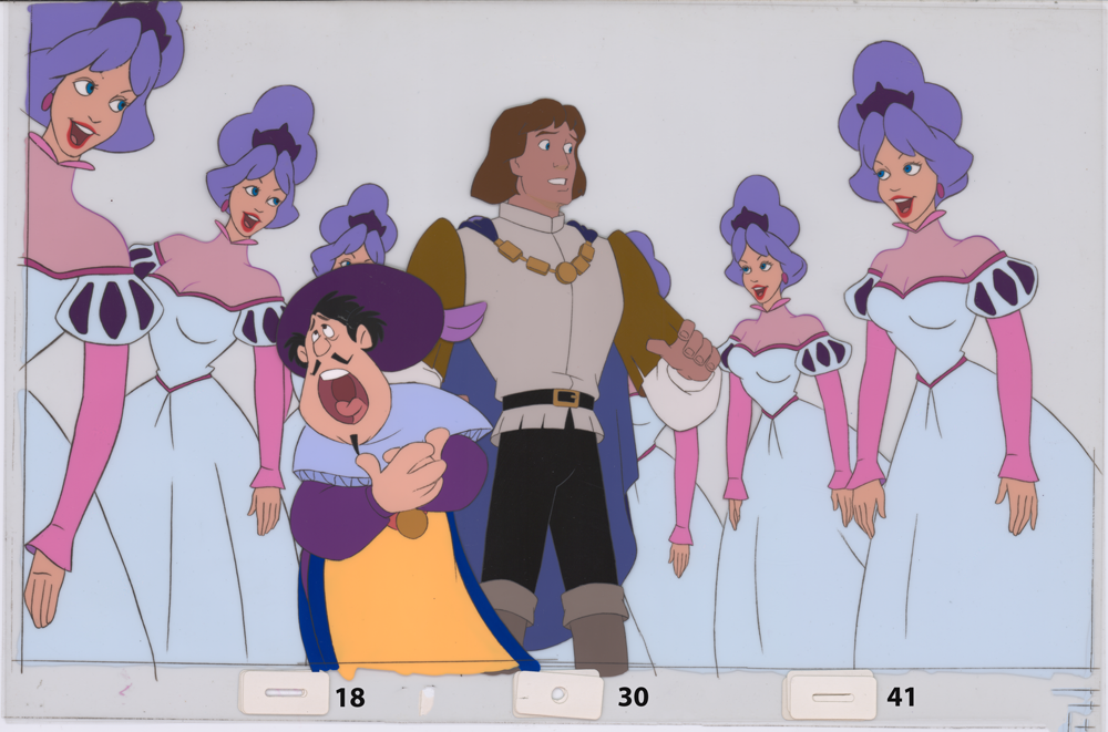 Art Cel Derek and Princesses (Sequence 18-30)