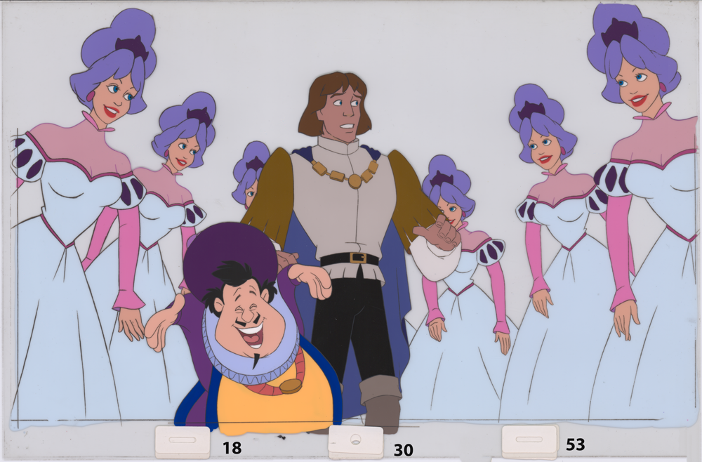 Art Cel Derek and Princesses (Sequence 18-30)