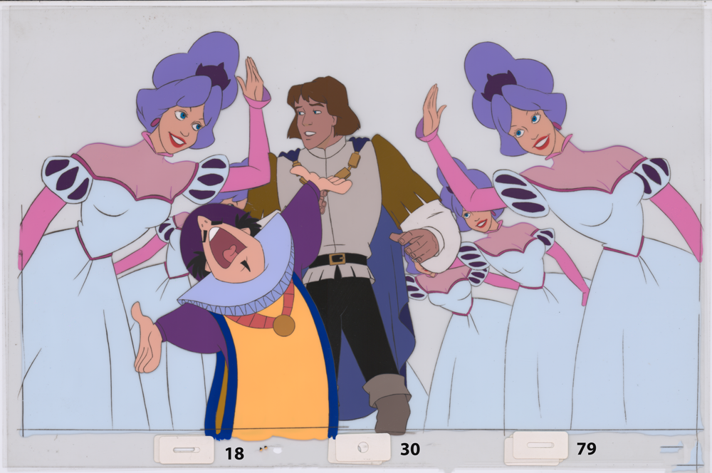 Art Cel Derek and Princesses (Sequence 18-30)