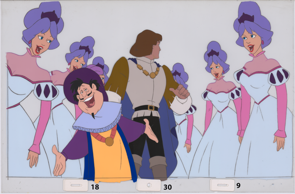 Art Cel Derek and Princesses (Sequence 18-30)