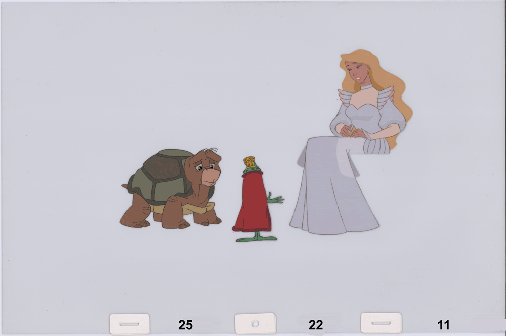 Swan Princess Celluloid Original Hand-Painted Animated Art Cel