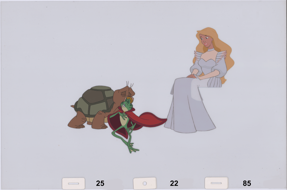 Swan Princess Celluloid Original Hand-Painted Animated Art Cel