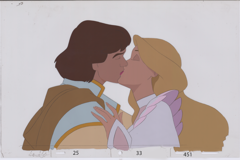 Art Cels Derek & Odette Kiss (Sequence 25-33)