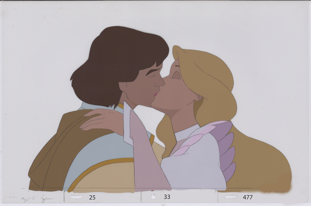 Art Cels Derek & Odette Kiss (Sequence 25-33)