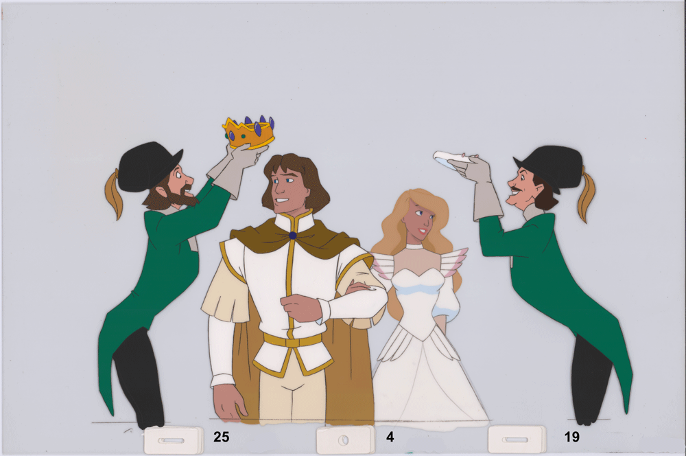 Swan Princess Celluloid Original Hand-Painted Animated Art Cel