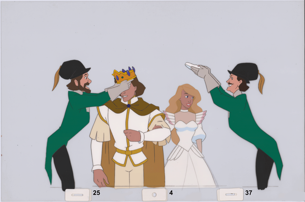 Swan Princess Celluloid Original Hand-Painted Animated Art Cel