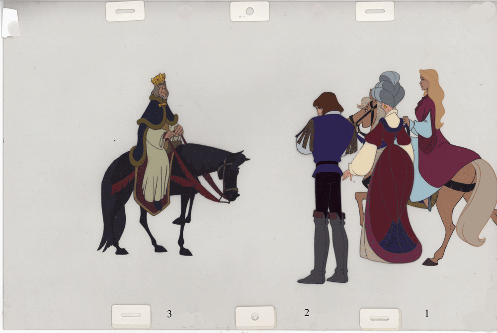 Swan Princess Celluloid Original Hand-Painted Animated Art Cel