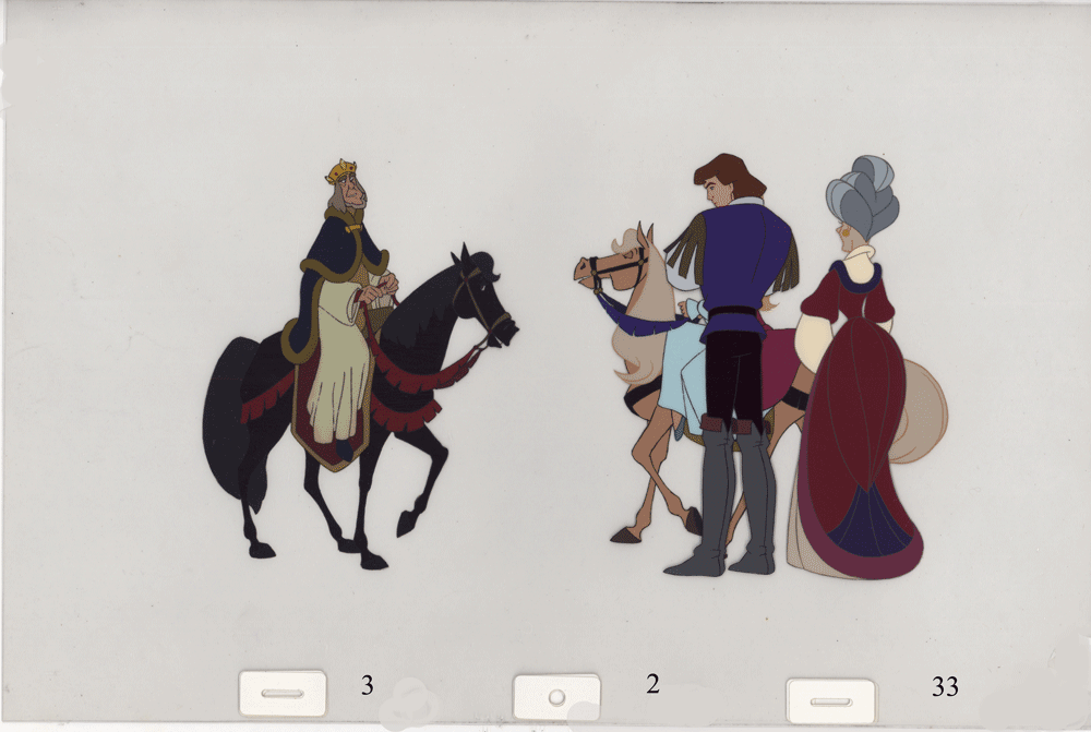 Swan Princess Celluloid Original Hand-Painted Animated Art Cel