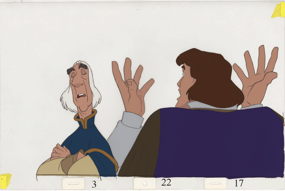 Swan Princess Celluloid Original Hand-Painted Animated Art Cel