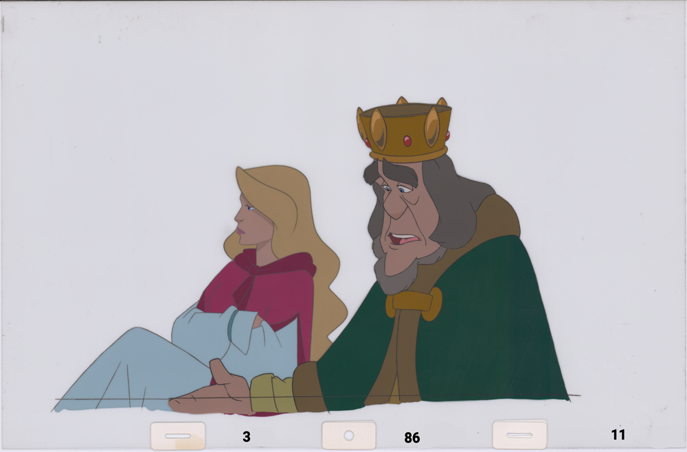 Art Cels Odette & William (Sequence 3-86 thru 3-88)