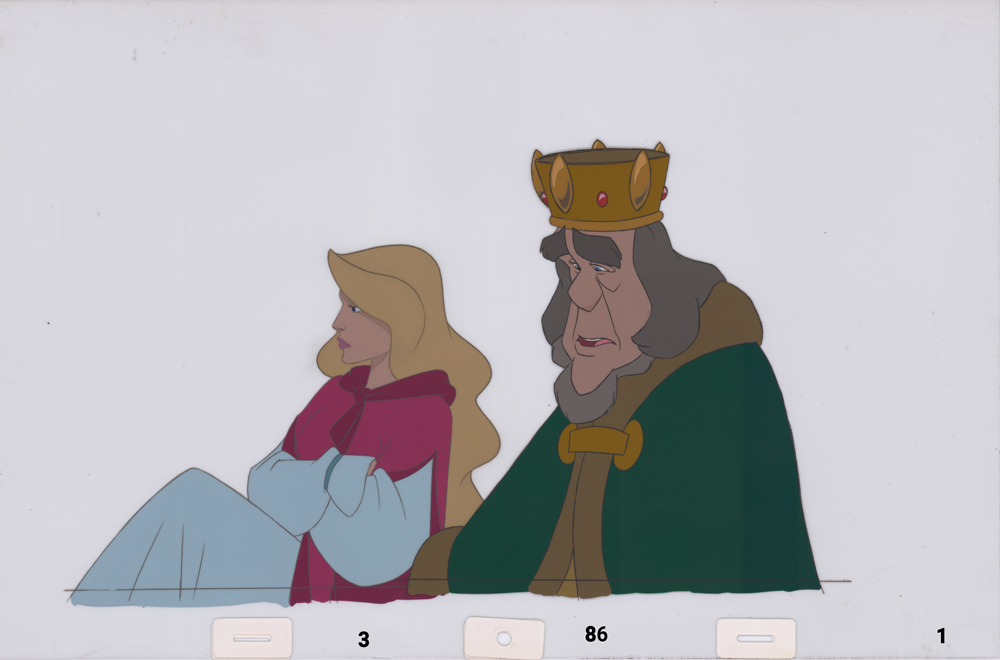 Art Cels Odette & William (Sequence 3-86 thru 3-88)