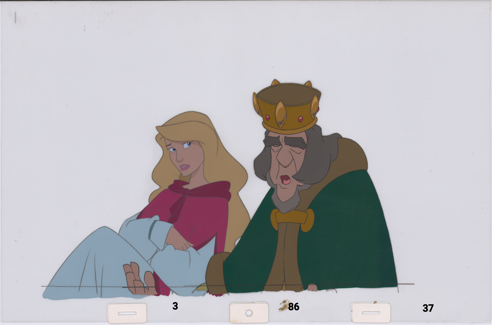 Art Cels Odette & William (Sequence 3-86 thru 3-88)