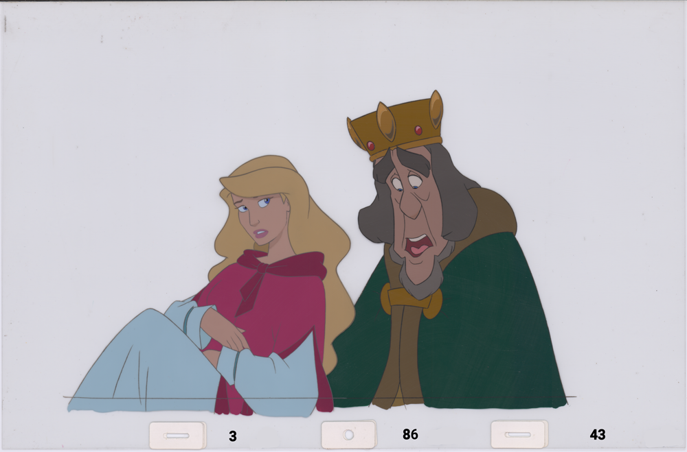 Art Cels Odette & William (Sequence 3-86 thru 3-88)