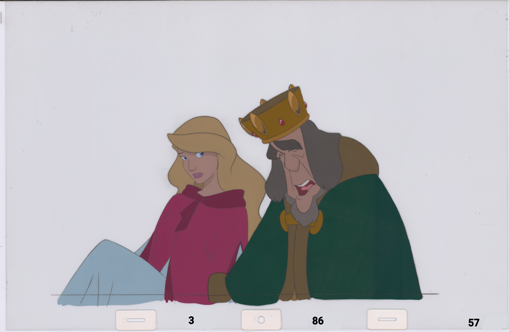 Art Cels Odette & William (Sequence 3-86 thru 3-88)