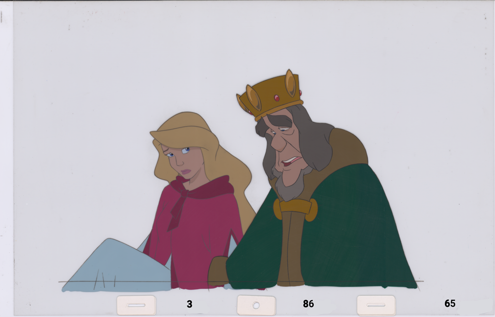 Art Cels Odette & William (Sequence 3-86 thru 3-88)