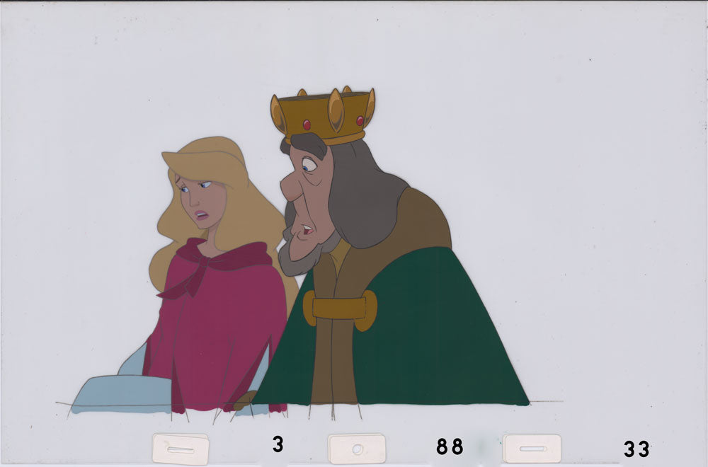 Art Cels Odette & William (Sequence 3-86 thru 3-88)