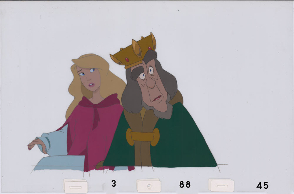 Art Cels Odette & William (Sequence 3-86 thru 3-88)