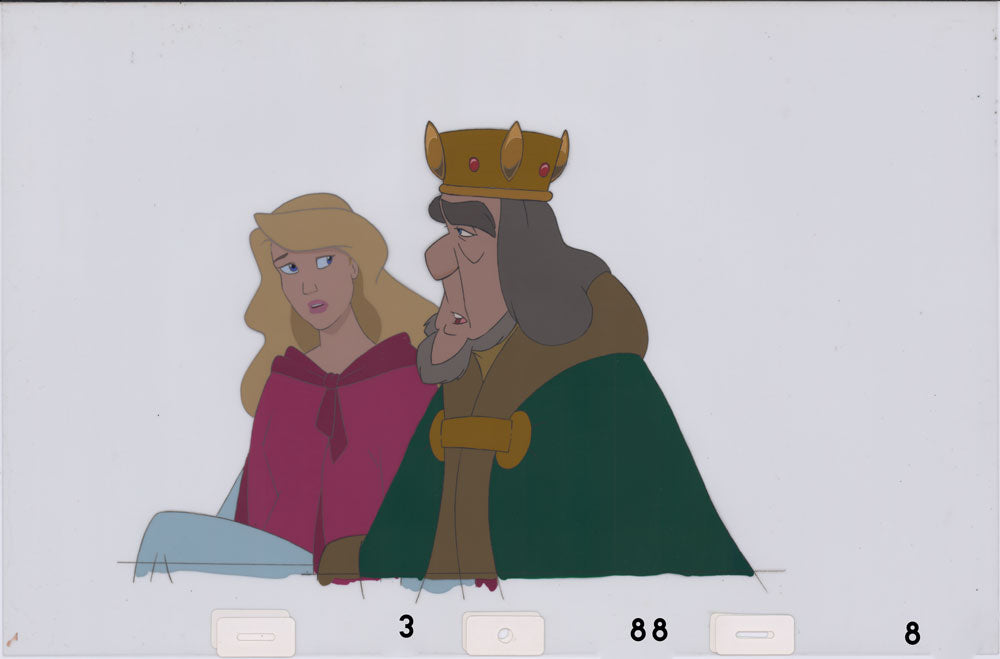 Art Cels Odette & William (Sequence 3-86 thru 3-88)