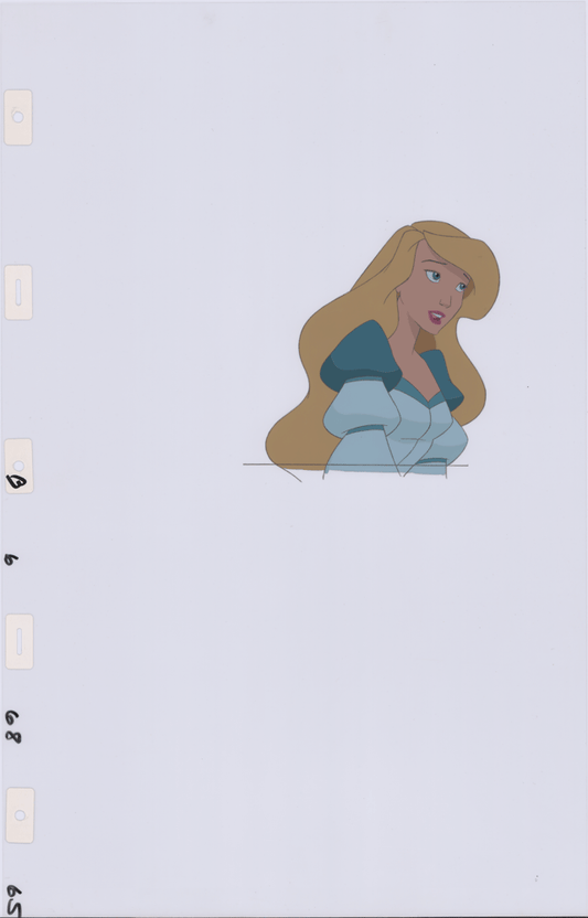 Swan Princess Celluloid Original Hand-Painted Animated Art Cel