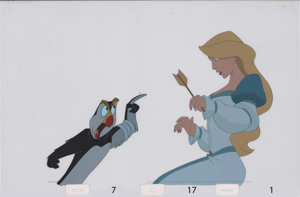 Art Cel Odette & Puffin (Sequence 7-17)