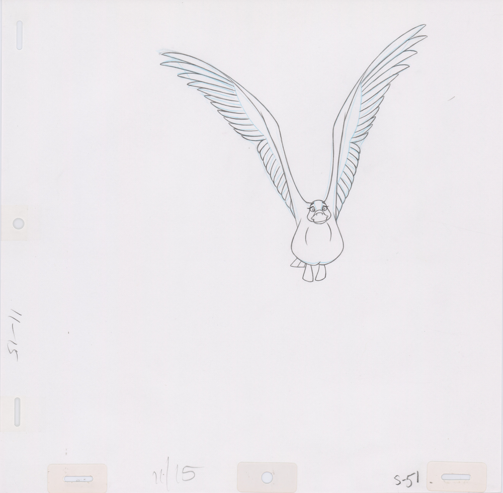 Pencil Art Swan (Sequence 11-15)