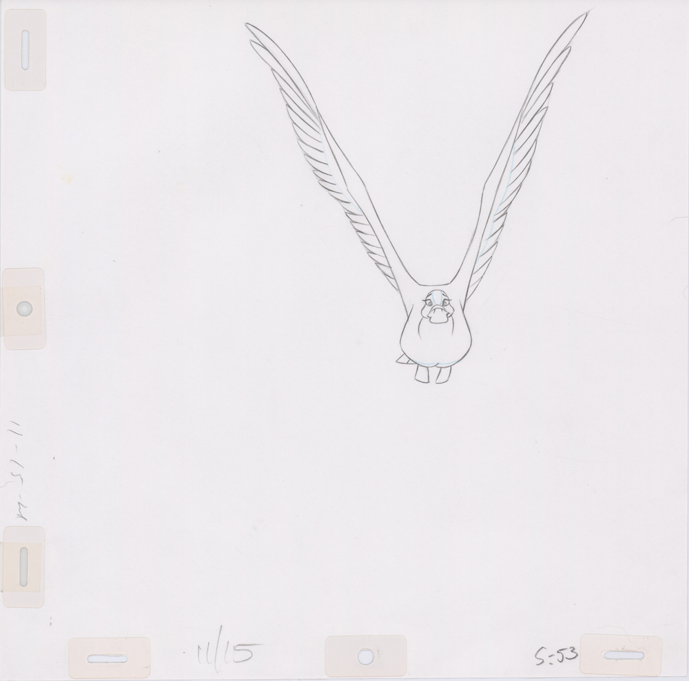 Pencil Art Swan (Sequence 11-15)