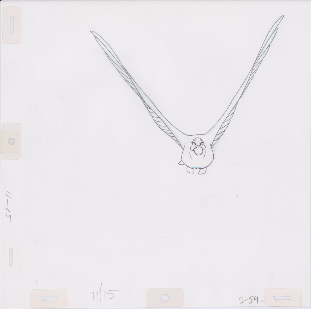 Pencil Art Swan (Sequence 11-15)