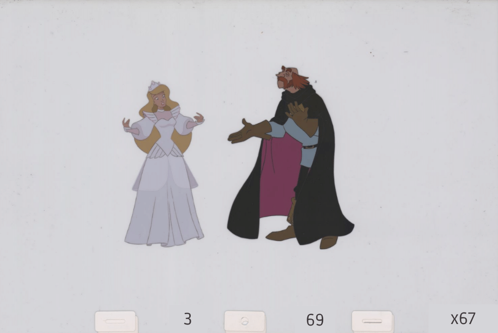 Art Cel Odette and Rothbart (Sequence 3-69)