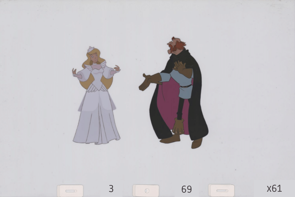 Art Cel Odette and Rothbart (Sequence 3-69)