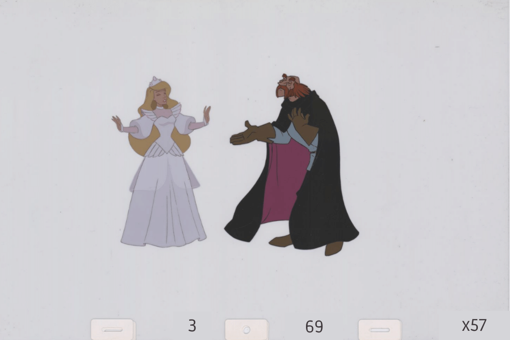 Art Cel Odette and Rothbart (Sequence 3-69)