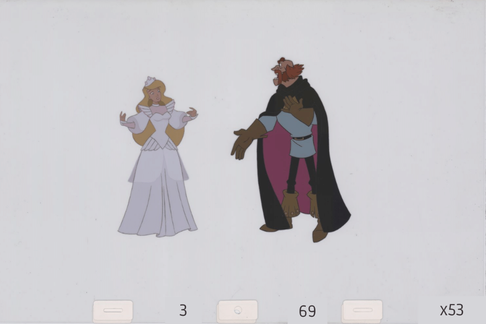 Art Cel Odette and Rothbart (Sequence 3-69)