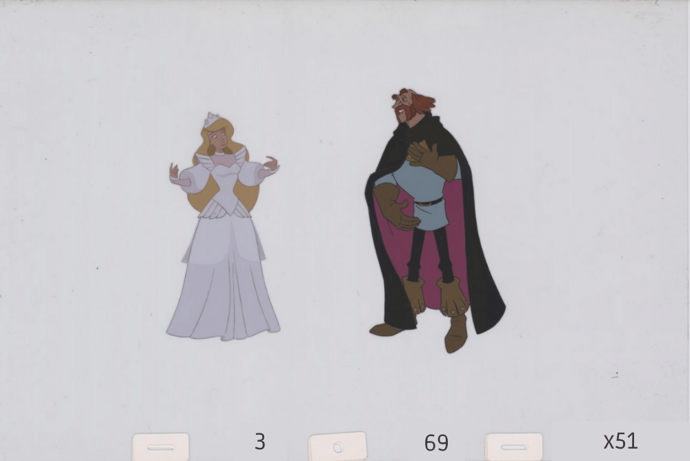 Art Cel Odette and Rothbart (Sequence 3-69)