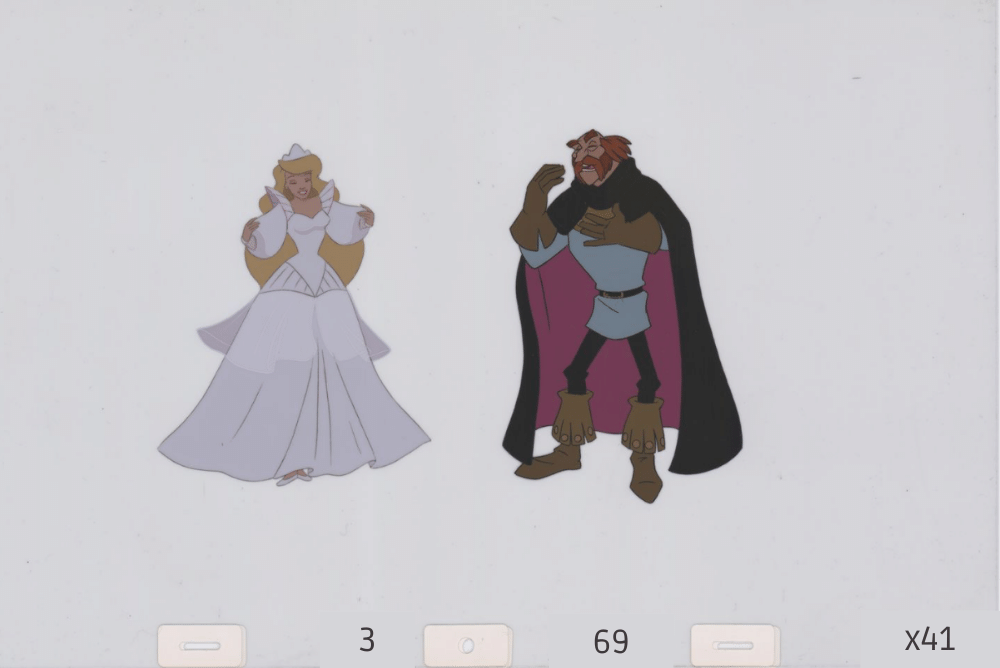 Art Cel Odette and Rothbart (Sequence 3-69)